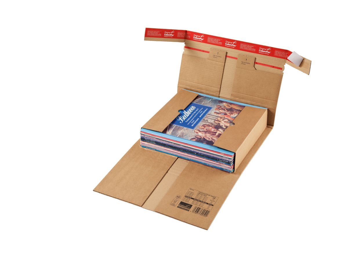 COLOMPAC Univ.Versandverpackung A4 2053523 310x220x92mm braun 20 Stück (4033657300304)