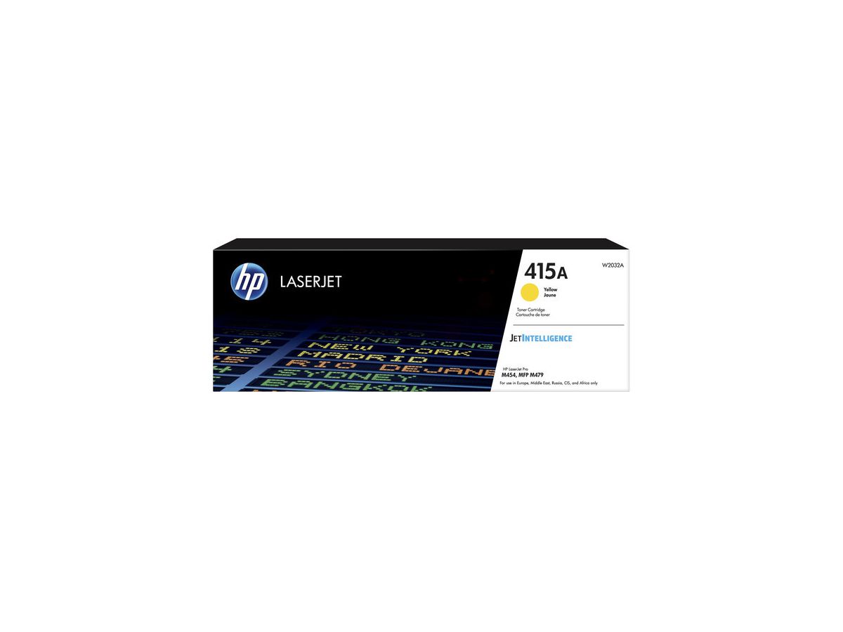 HP Toner-Modul 415A yellow W2032A CLJ Pro M454/MFP M479 2100 S. (0192018046368)