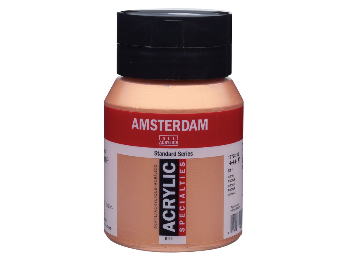AMSTERDAM Colore acrilici 500ml 17728112 bronze 811 (8712079395018)