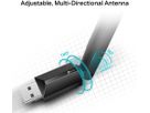 TP-LINK HighGain WiFi Antenna ARCHERT2U Plus, Dualband Adapter USB 2.0 (6935364099862)