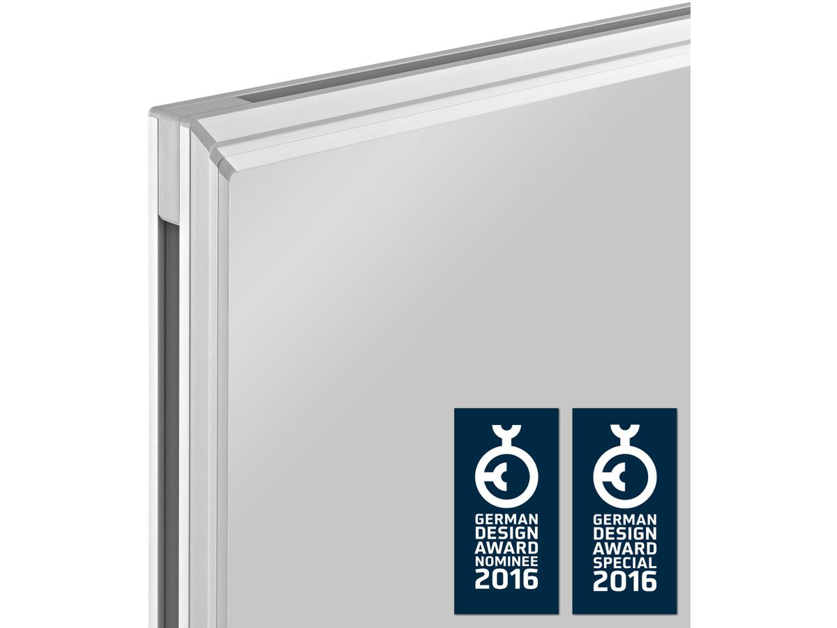 MAGNETOPLAN Design-Whiteboard SP 1240888 Stahl 1500x1000mm (4013695008639)