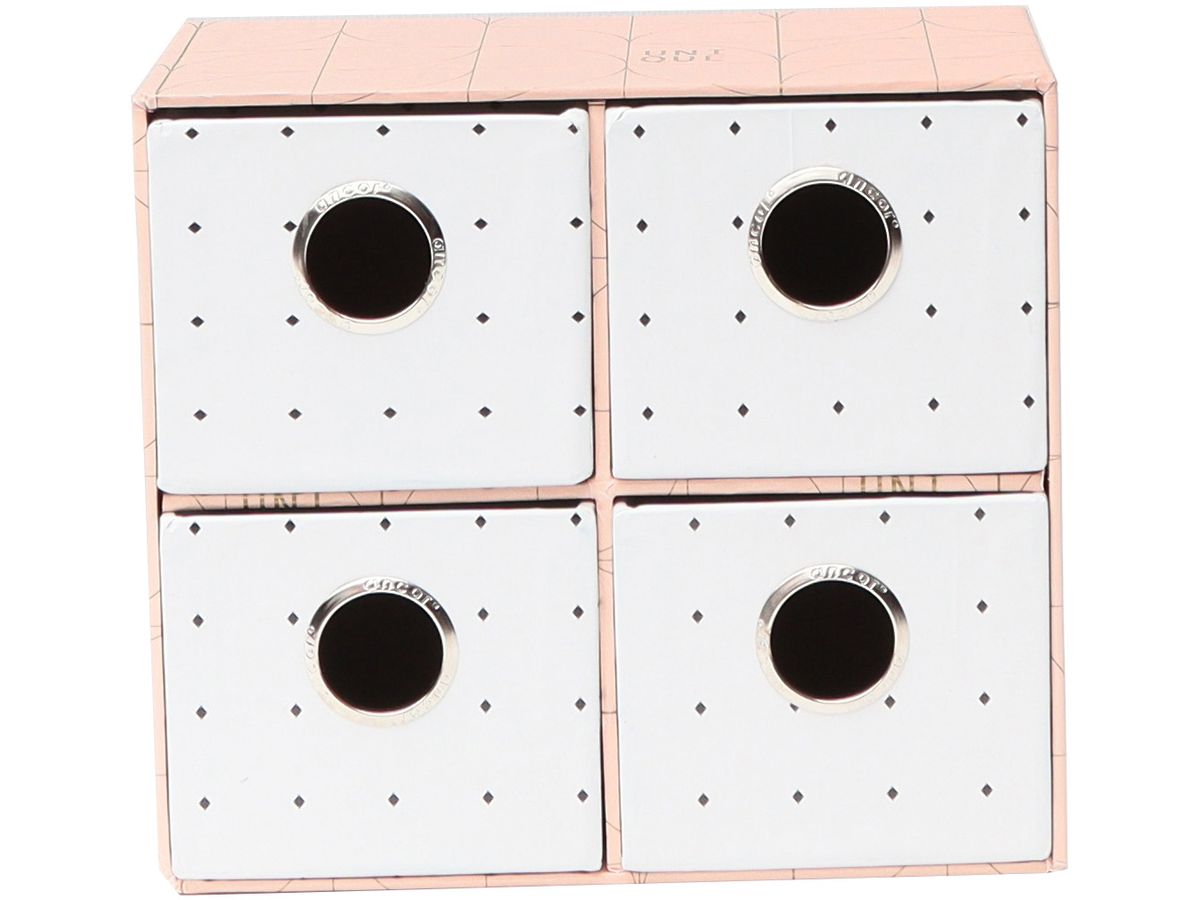 ANCOR Vaschetta pota. Unique 122060 Bianco, 4 scomparti (5604730122060)