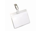DURABLE Namensschild mit Clip 810619 transp., PVC, 60x90mm 25 pcs. (4005546811062)
