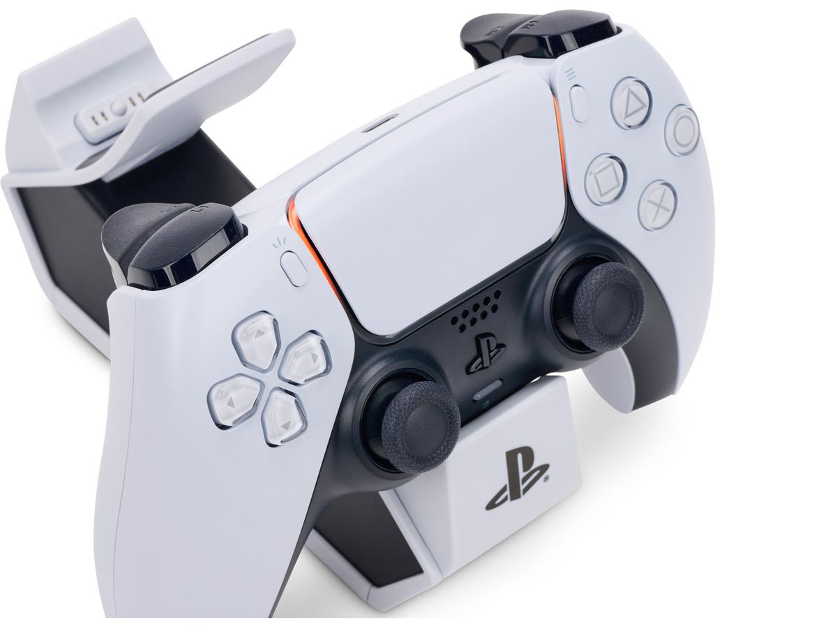 POWER A Off. Lic.Twin Charg.Station 1522855-02 PS5, Wireless Ctrl. (0617885027987)