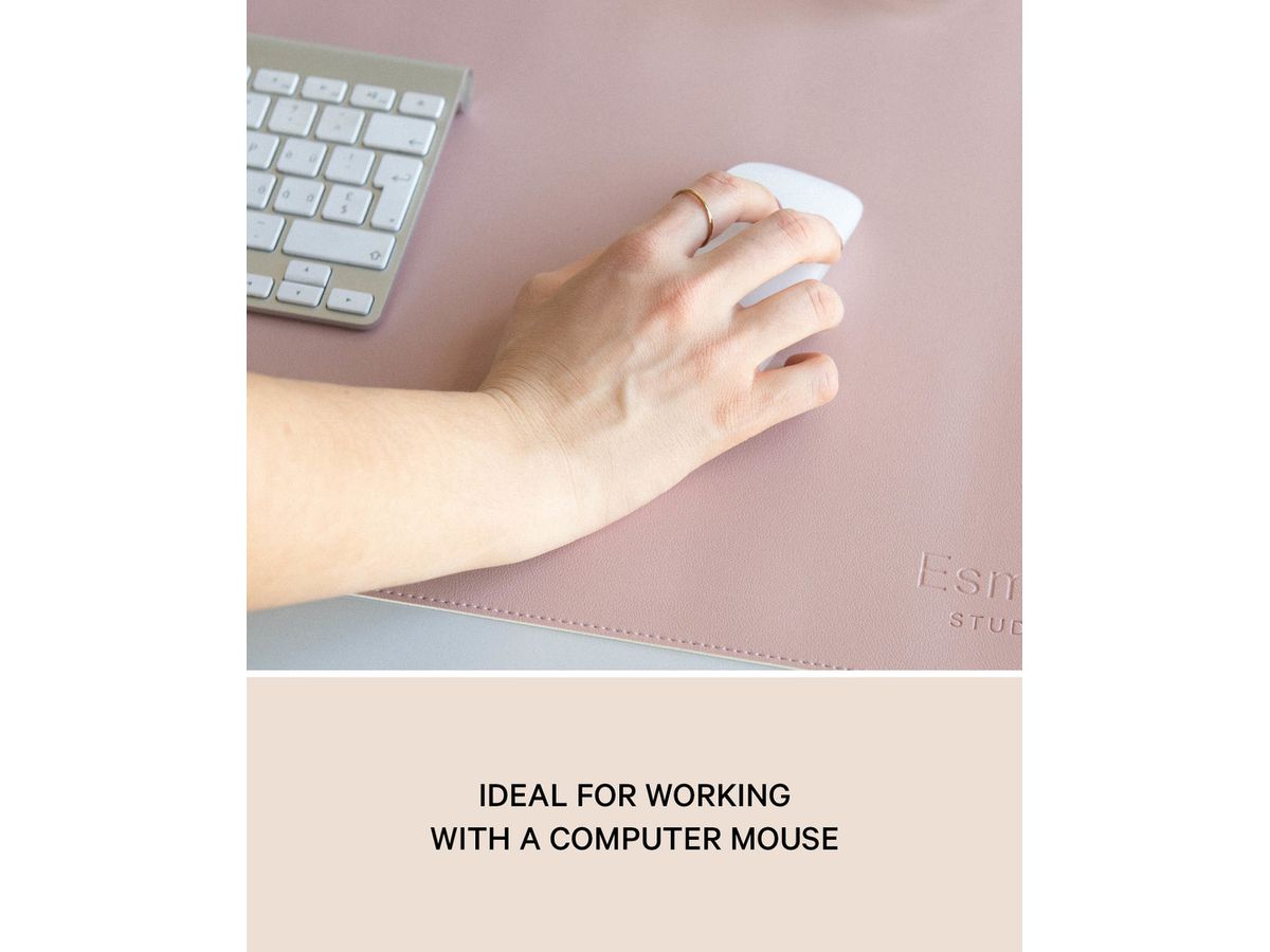 ESMEE Schreibtischmatte 40x60cm 300.001.03 rosa (7611983212545)