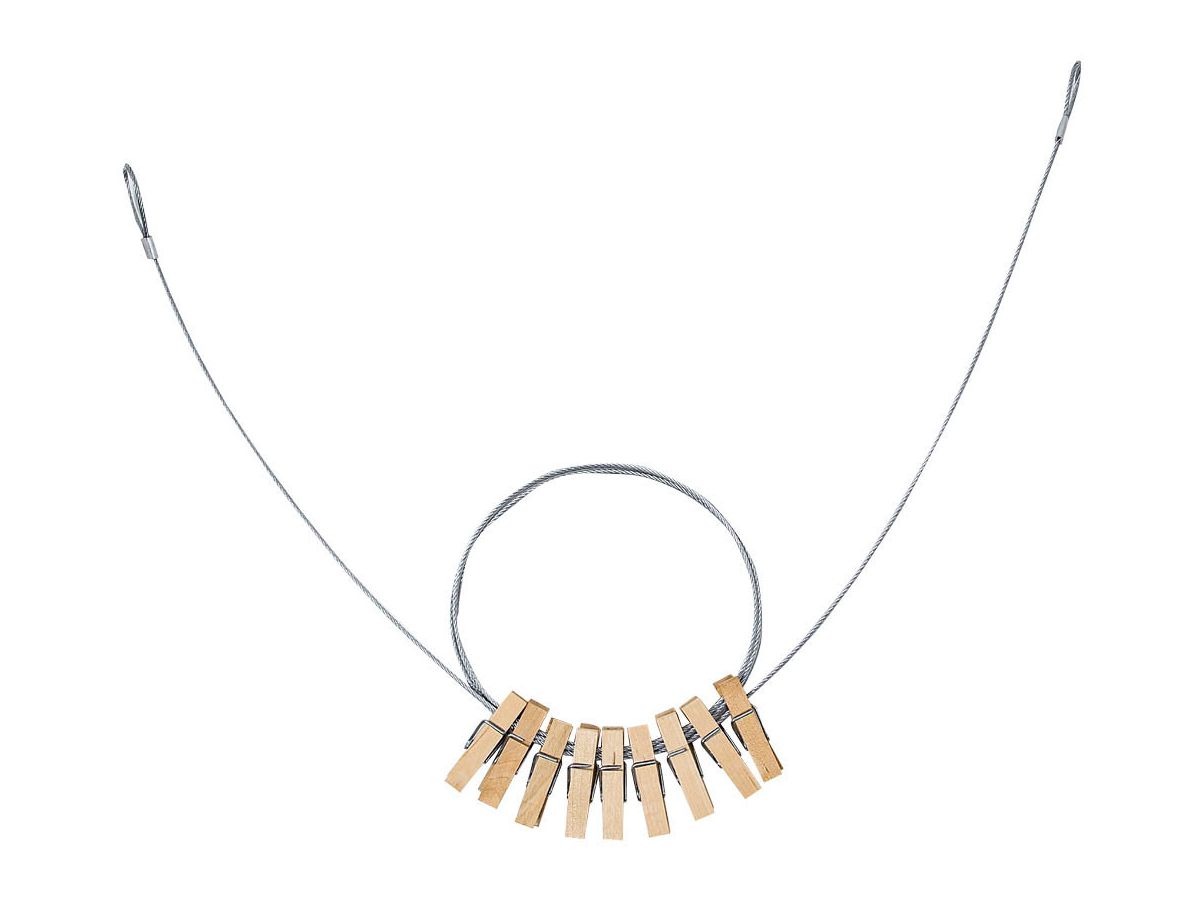 I AM CREATIVE Corde à photo incl. 10xpinces 4035.67 140cm (7611983215638)