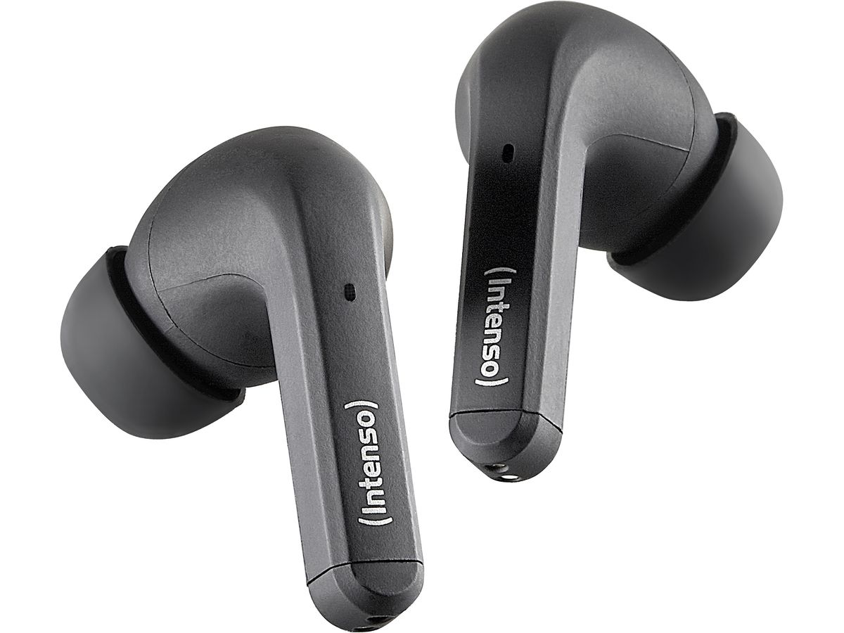 INTENSO Black Buds Wirel. Earphones 3720300 T300A, ANC, black (4034303032990)