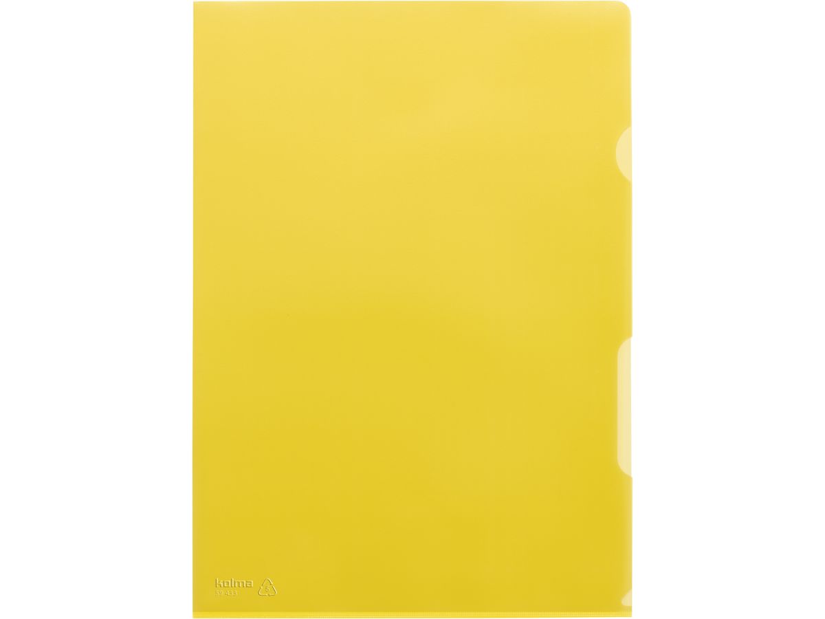 KOLMA Dossier Superstrong A4 59.433.11 jaune 10 pièces (7611967590126)