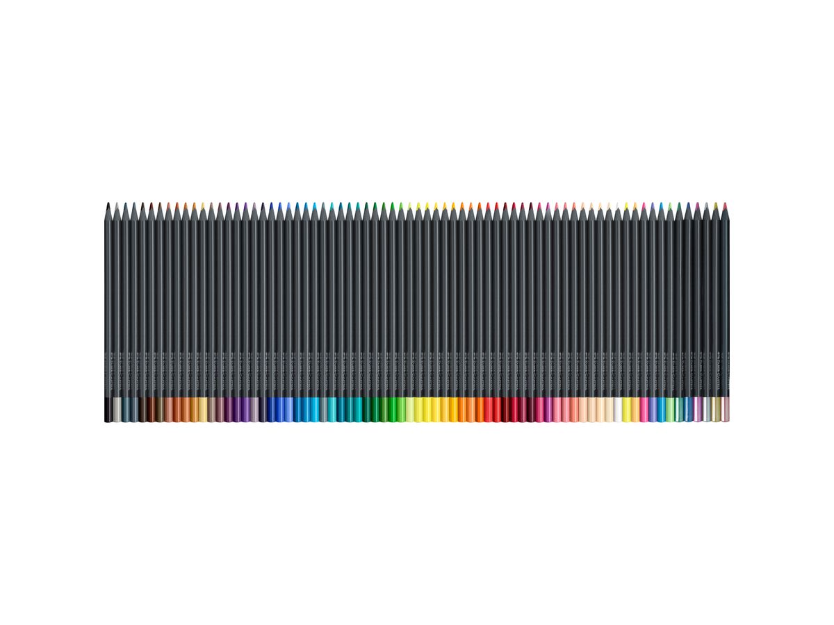 FABER-CASTELL Farbstifte Black Edition 116418 72 Farben (4005401164180)