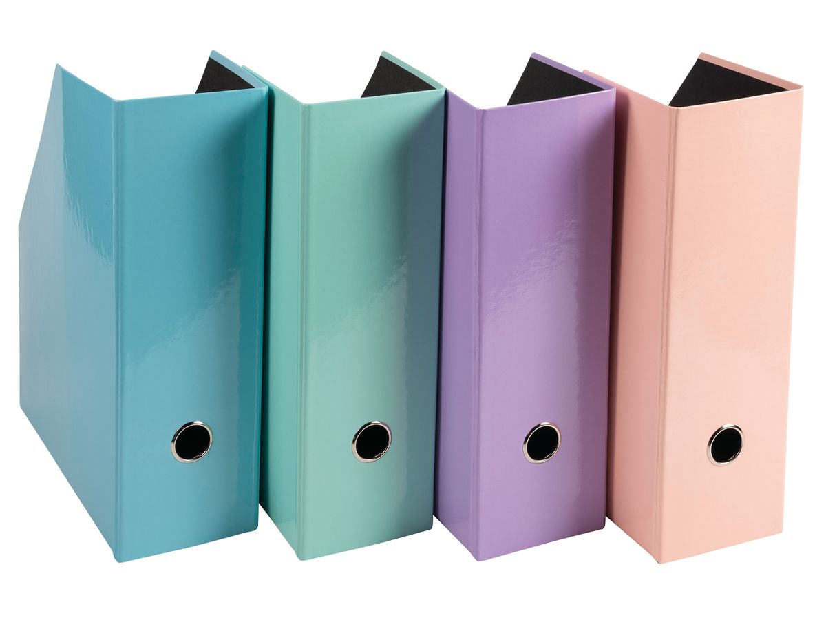 EXACOMPTA Boîte de classem. Aquarel A4+ 90560E 100mm, 2 pc., ass. (3130630905608)