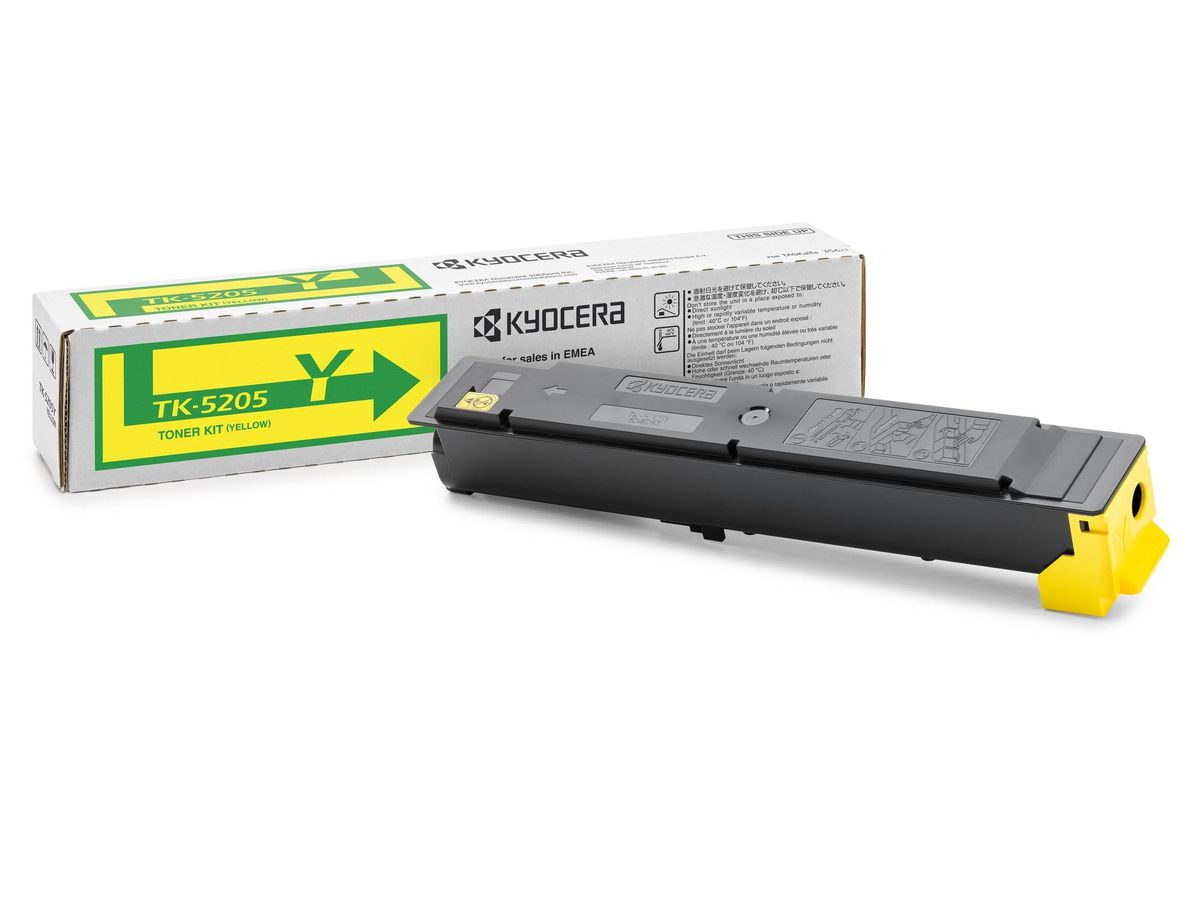 KYOCERA Toner-Modul yellow TK-5205Y TASKalfa 356ci 12'000 Seiten (0632983035825)
