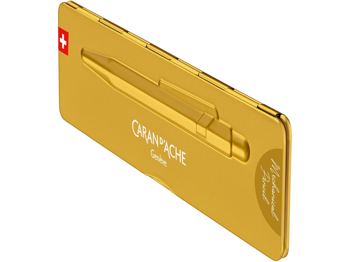 CARAN D'ACHE Druckbleistift Premium 844.999 gelbgold (7630002349338)