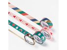 FOLIA Washi Tape Set Merry Jingling 26458 Hotfoil 4 pezzi (4001868135503)