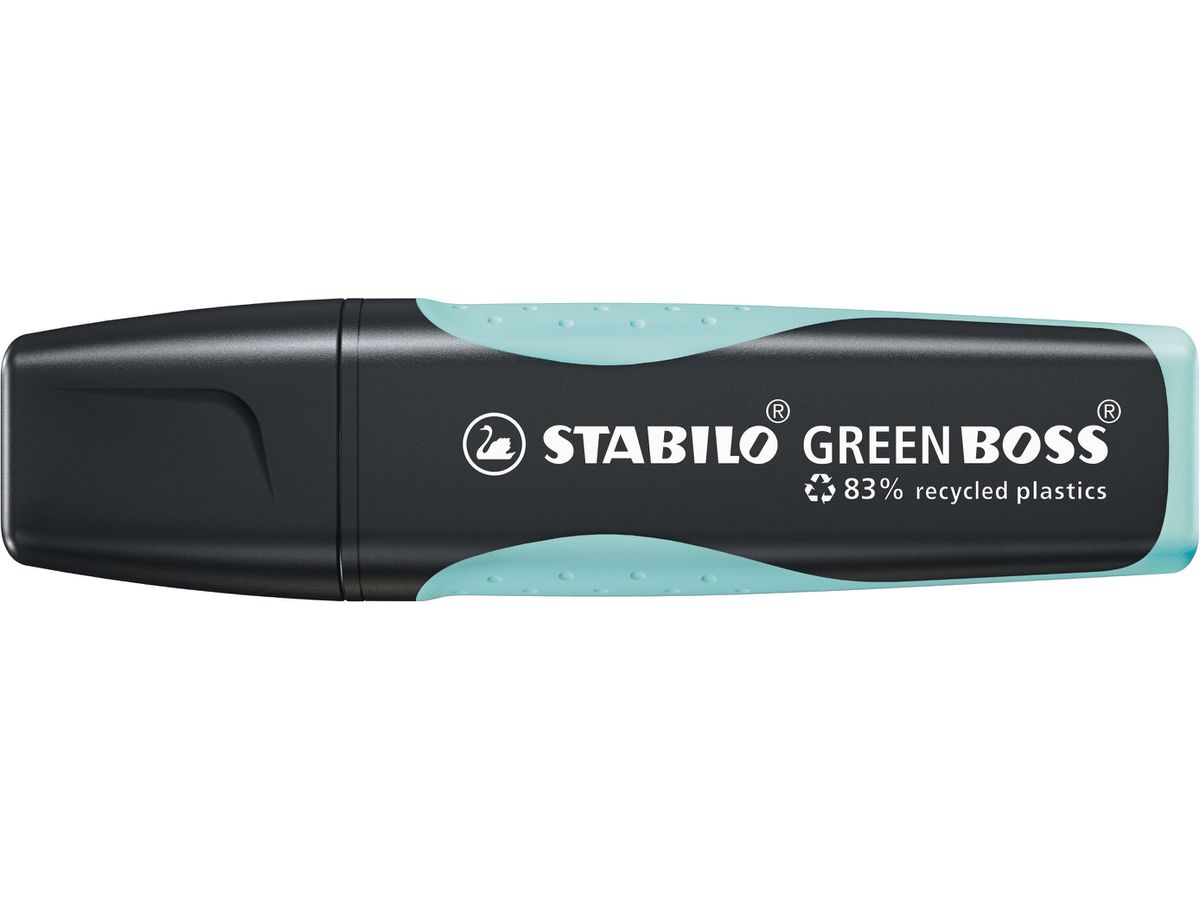 STABILO Textmarker GREEN BOSS 2-5mm 6070/113 turquoise pastel (4006381564106)