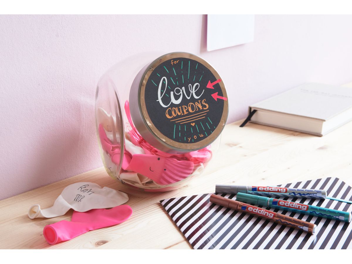 EDDING Paintmarker 780 0,8mm 780 CREA hellblau met. (4057305016096)