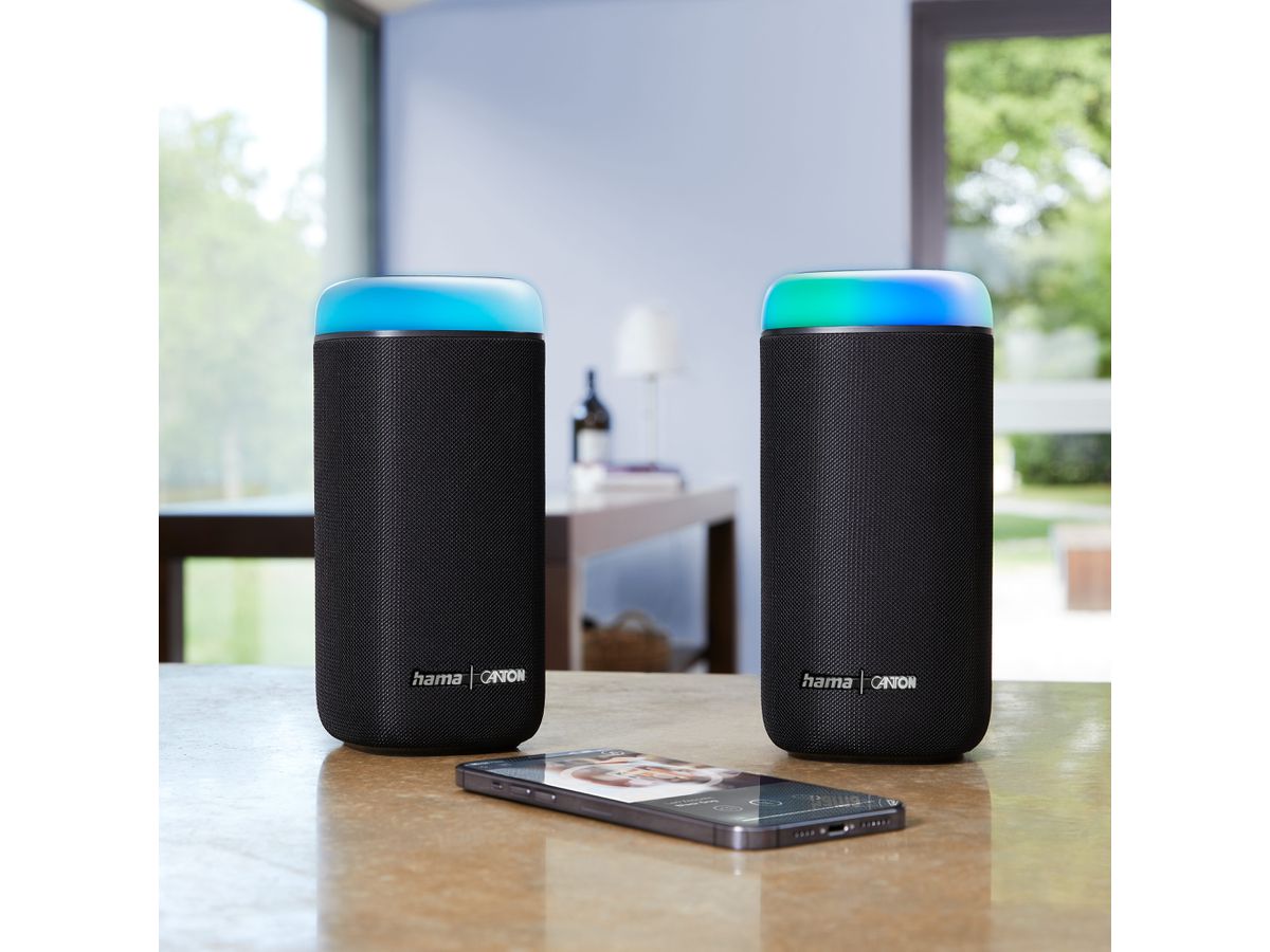 HAMA BT Speaker Glow Pro 188230 30W, IPX4 black (4047443511485)