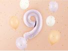 PARTYDECO Palloncino in foil no. 9 72cm FB230G-9-014 viola (5904555052611)