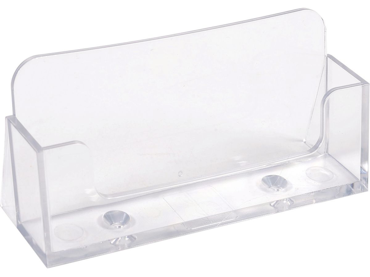 EXACOMPTA Visitenkartenhalter 71058D transparent 34x102x47mm (9002493109094)