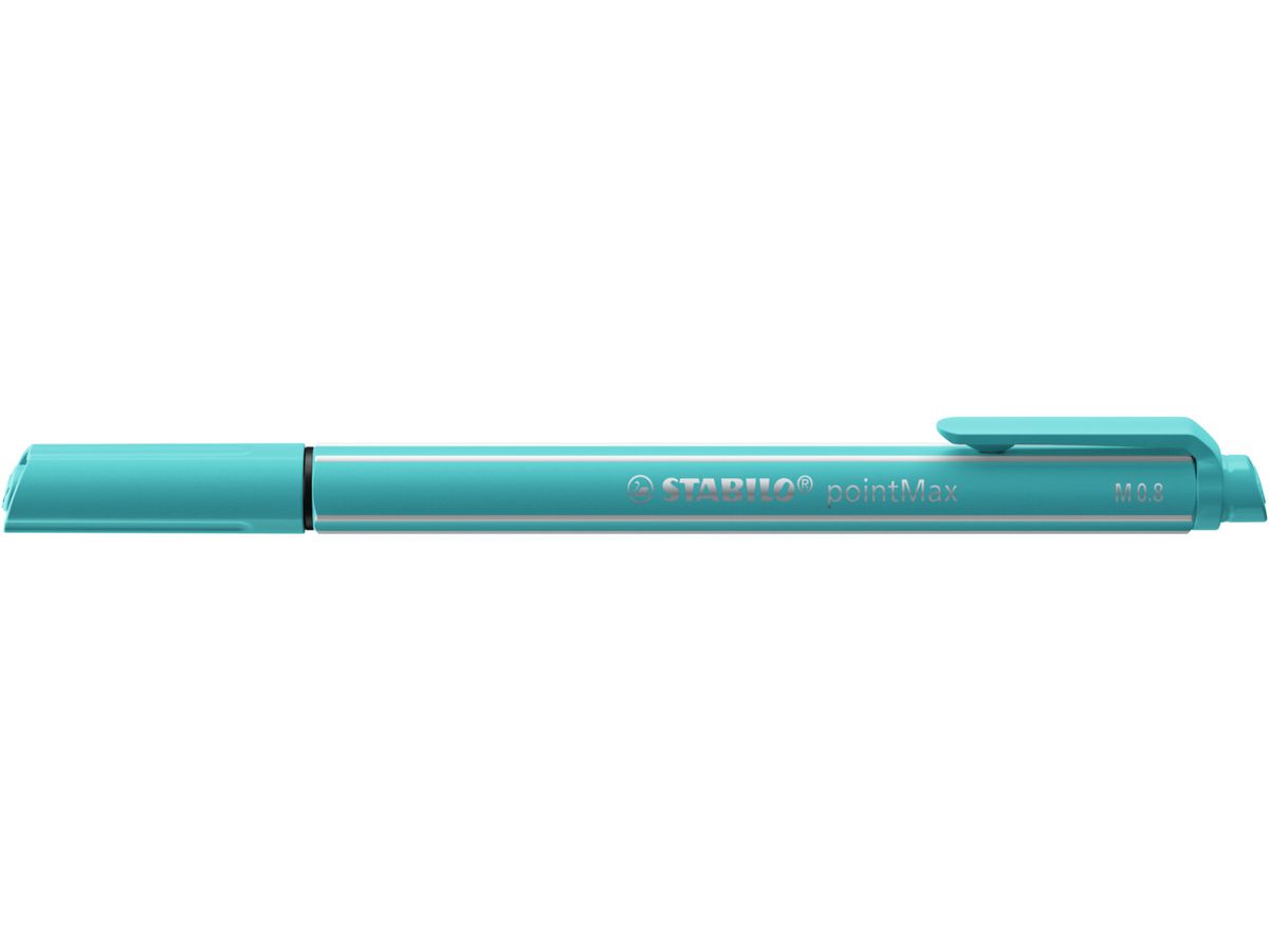 STABILO Fineliner PointMax 0.8mm 488/31 bleu clair (4006381581370)