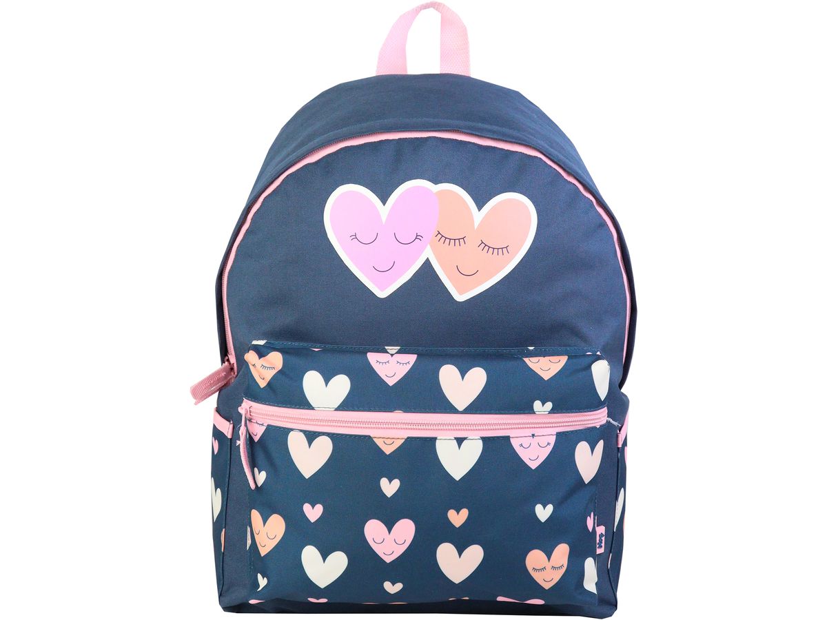 ANCOR Rucksack Classic 29x40x16cm 118322 B'LOG HEARTS (5604730118322)