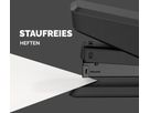 FELLOWES Heftgerät EasyPress LX850 5013001 Microban, schwarz 25 Blatt (0043859776610)