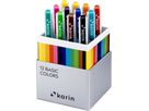 KARIN Real Brush Pen Pro 0.4mm 31C Basic Colours 12 pièces (5904446031312)