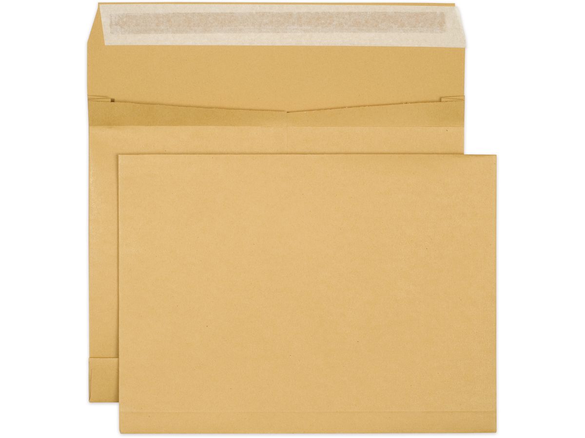 ELCO Couvert Kraft C4 22928.90 140g, braun, Klebung 100 Stk. (7610425868500)