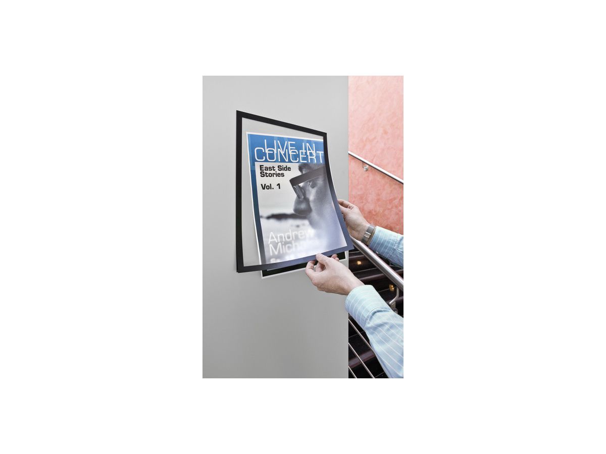 DURABLE Sichtfenster Duraframe 487305 grün, selbstklebend 2 Stück (4005546406138)