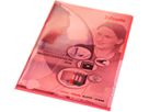 LEITZ Dossier Premium A4 41000025 rouges, 0,15mm 100 pcs. (4002432417339)