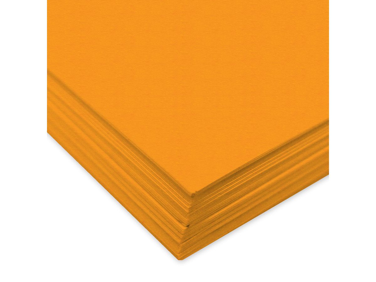 URSUS Papier à dessin couleur A3 2174014 130g, jaune or 100 feuilles (7612532005441)