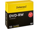 INTENSO DVD-RW Slim 4.7GB 4201632 4x 10 Pcs (4034303006236)
