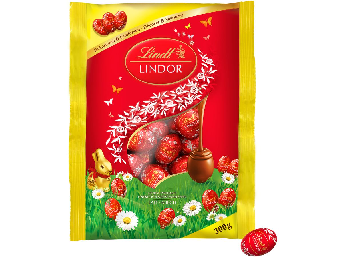LINDT Lindor Eili 659320 Milch 300g (8003340093208)