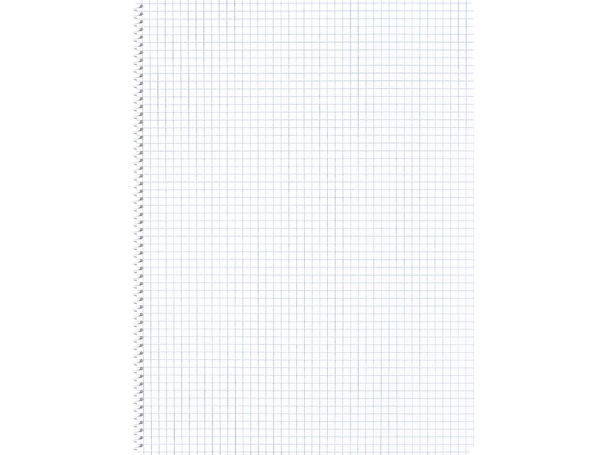 NOVOOO Spiralheft ass. A4 729784 kariert, 5mm, 80g 48 Blatt (9010729086842)