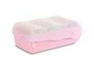 HAN Karteibox Croco A7 997-886 pastellrosa 12.1x8.5x24.6cm (4012473121218)