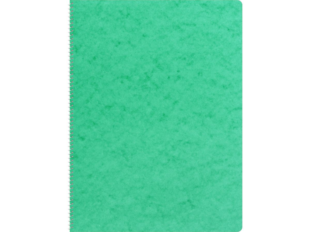 NOVOOO Spiralheft ass. A4 729784 kariert, 5mm, 80g 48 Blatt (9010729086842)