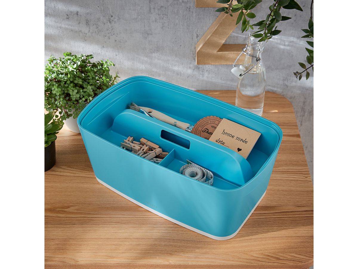 LEITZ MyBox Vassoio Organizer Cosy 5266-00-61 blu 181x307x56mm (4002432128198)