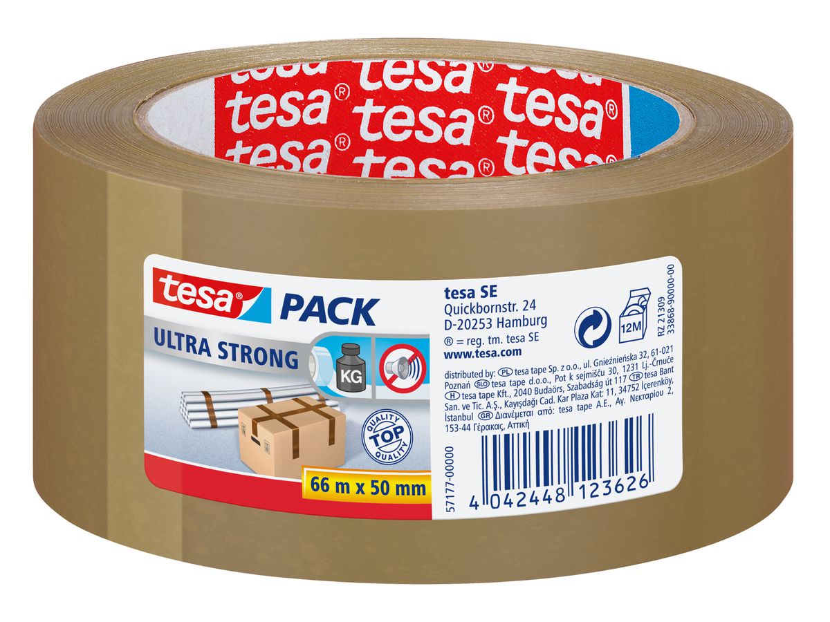 TESA Tesapack ultra strong 50mmx66m 571770000 bruno, antistrappo (4042448123626)