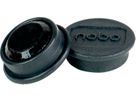 NOBO Aimant ronde 13mm 1915284 noir 10 pcs. (5028252611060)