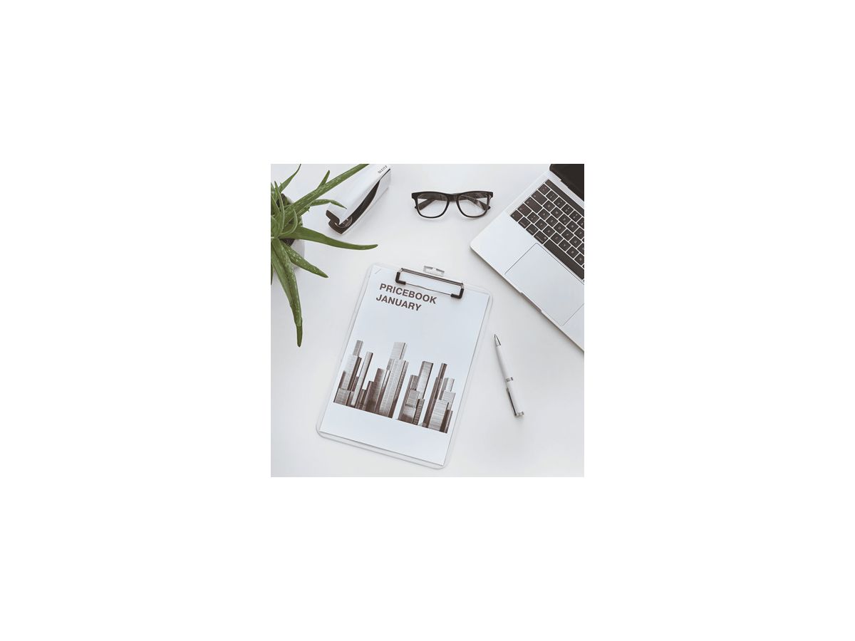 LEITZ Klemmbrett WOW PS A4 3971-00-01 weiss (4002432120604)