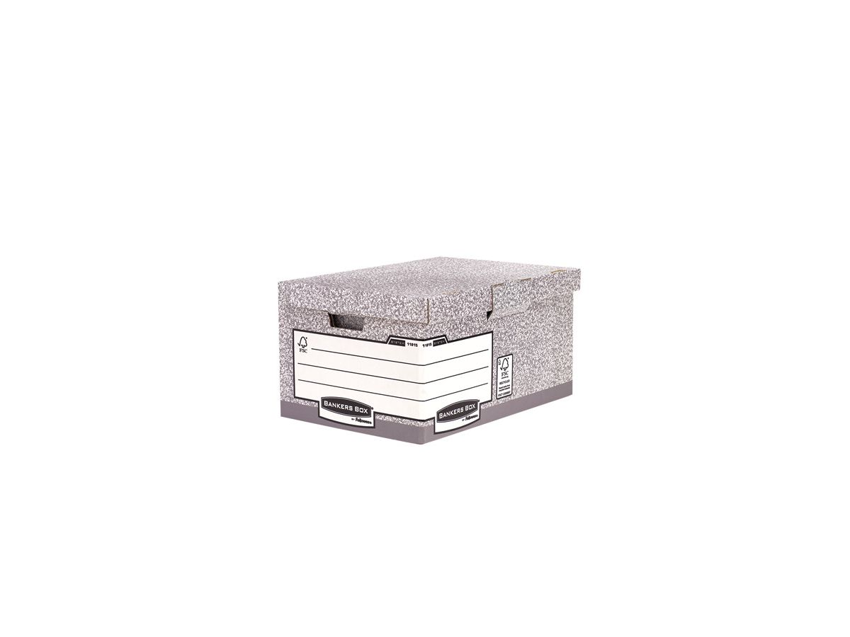 FELLOWES BankersBox Flip Top Maxi 1181501 gris/blanc 31x39x56cm (0043859645091)