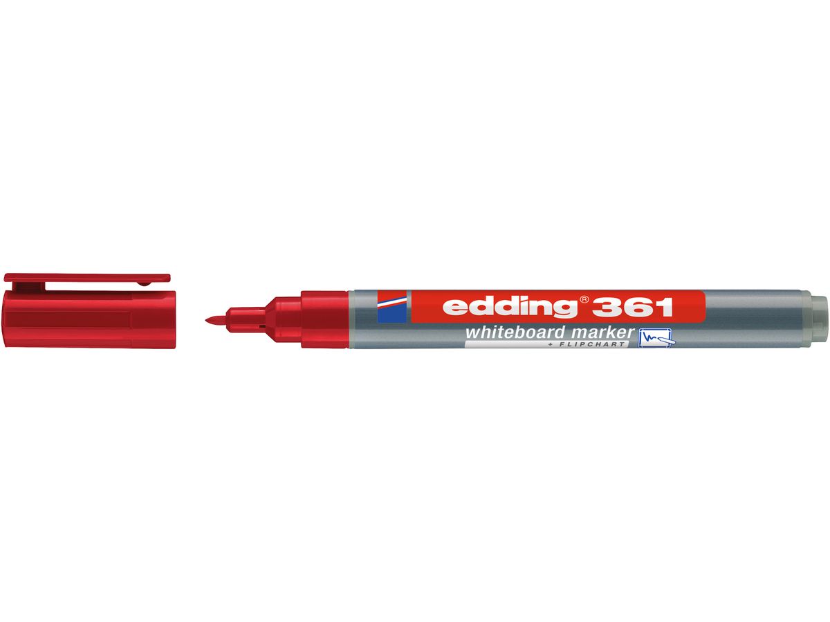 EDDING Boardmarker 361 1mm 361-2 rot (4004764104574)