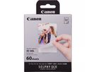 CANON Farbtinte/Kleberset 54x85mm XC-60L Selphy QX20 60 Blatt (4549292238495)