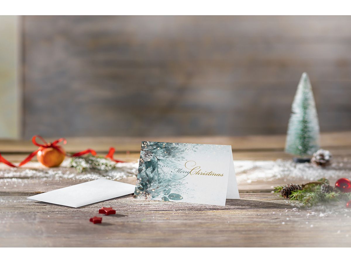 SIGEL Cartoline di Natale A6 DS086 Disposizione natalizia 25 pz. (4004360786440)