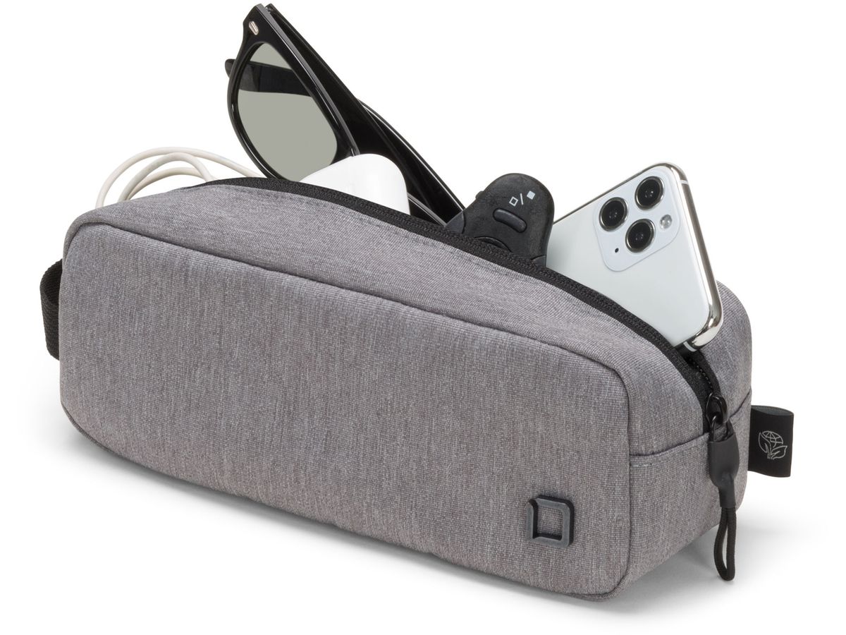 DICOTA Eco Acc. Pouch MOTION grey D31882-RPET (7640186418270)