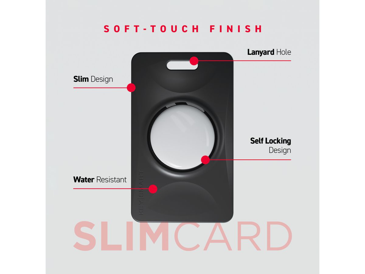KEYSMART SlimCard KS505-BLK-2PK Black, 2 Pack (0810024055326)