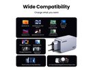 UGREEN USB Wallcharger Nexode Pro 25874 100W, 3-Port,PD,GaN w.Cable (6941876228744)