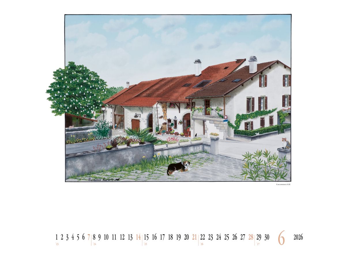 KURATLI Bildkalender 2026 9783952596616 Susanna Kuratli ML 42x42cm (9783952596616)