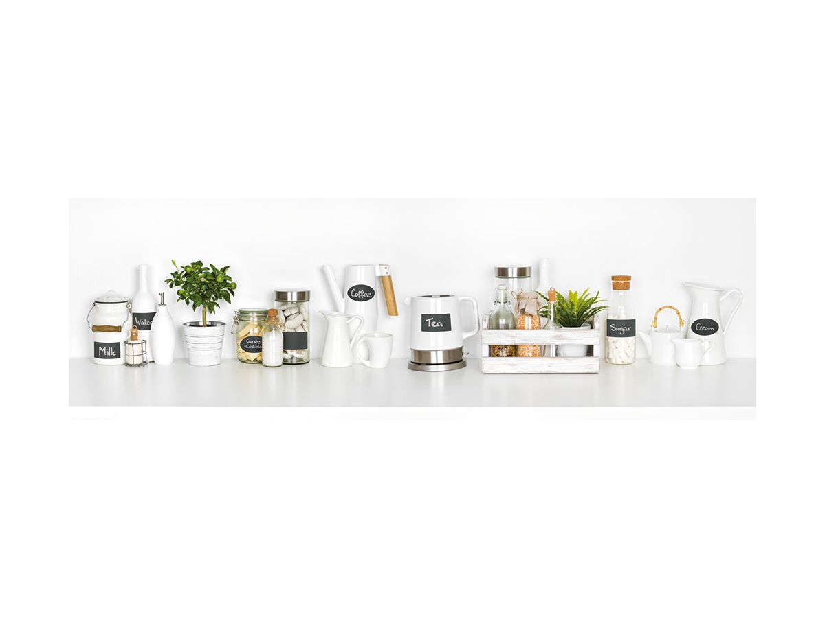 SECURIT Kreidetafel-Sticker RECT CS-RECT-8 schwarz 4.7x8x0.004cm (8719075281321)