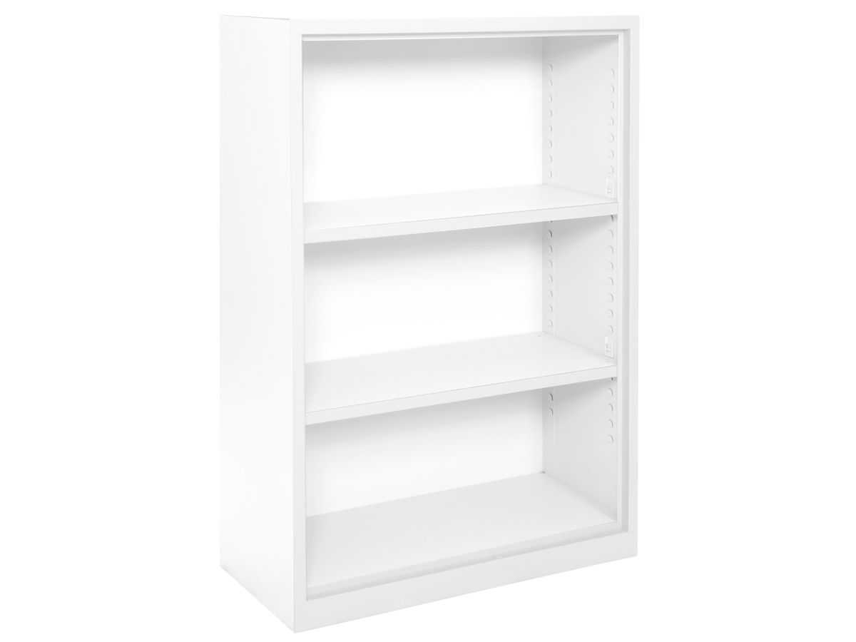 EDGY Regal 2295/0/9003 3 Ordnerhöhen, weiss (4250327315738)