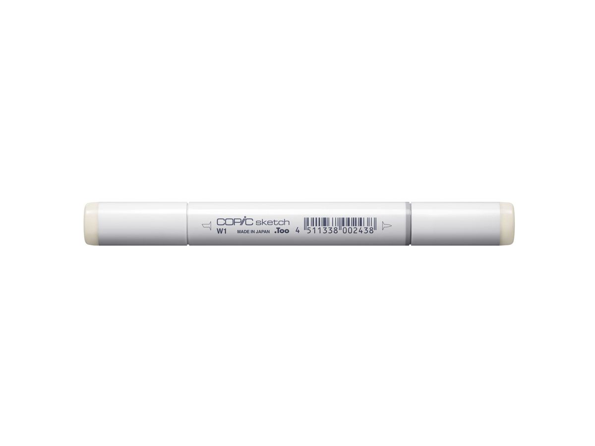 COPIC Marker Sketch 2107507 W-1 - Warm Grey No.1 (4511338002438)